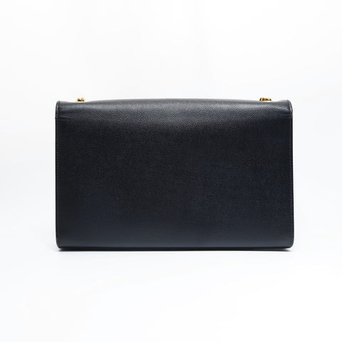 YVES SAINT LAURENT Leather Kate Star Shoulder Bag black WS23457