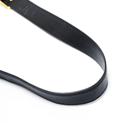 Miu Miu Fur Matelasse Shoulder Bag black WS23460