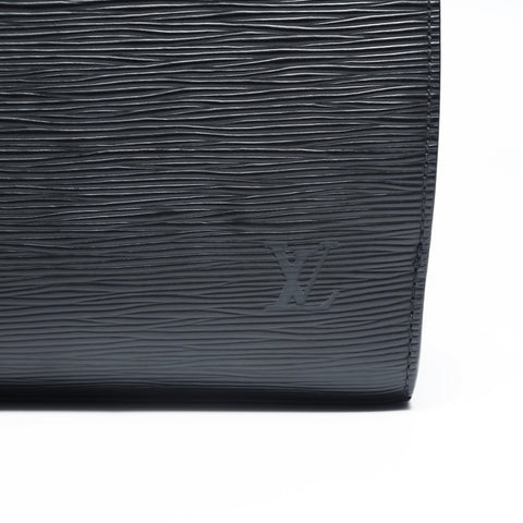 LOUIS VUITTON 2003 Epi Pont Neuf Handbag black WS23477