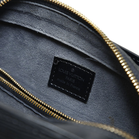 LOUIS VUITTON 2003 Epi Pont Neuf Handbag black WS23477