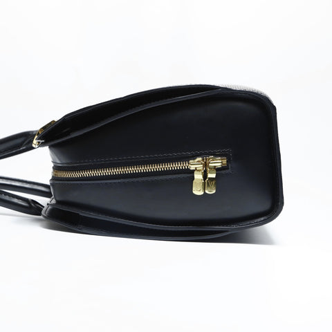 LOUIS VUITTON 2003 Epi Pont Neuf Handbag black WS23477