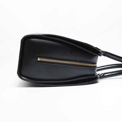 LOUIS VUITTON 2003 Epi Pont Neuf Handbag black WS23477