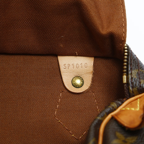 LOUIS VUITTON 2000 Monogram Speedy 25 Handbag Brown WS23479