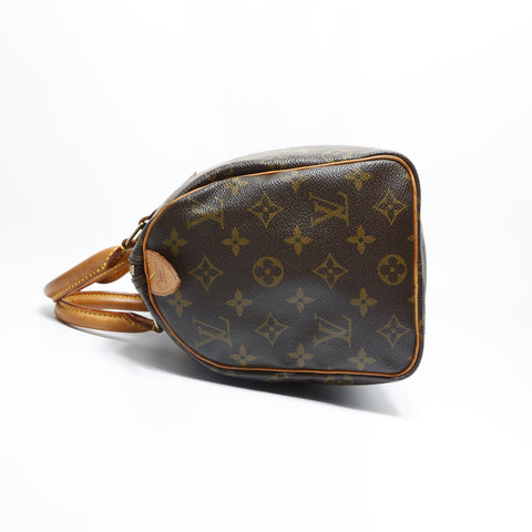 LOUIS VUITTON 2000 Monogram Speedy 25 Handbag Brown WS23479