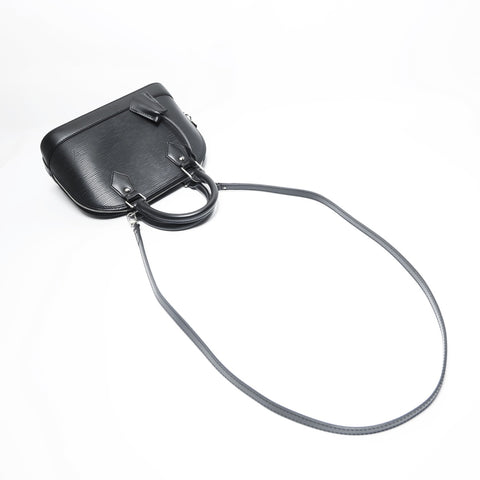 LOUIS VUITTON 2017 Epi Alma BB Handbag black WS23488