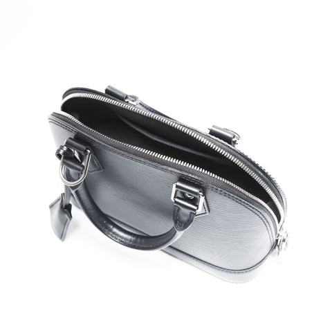 LOUIS VUITTON 2017 Epi Alma BB Handbag black WS23488