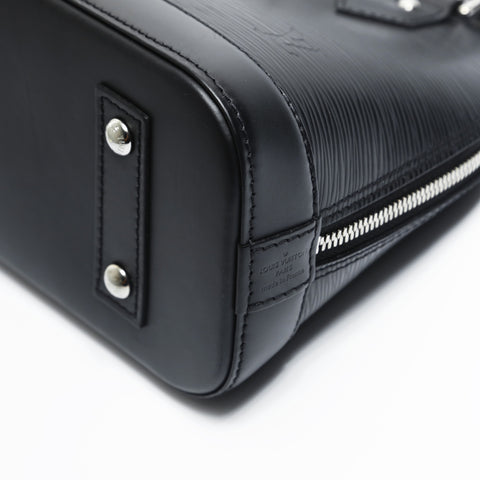 LOUIS VUITTON 2017 Epi Alma BB Handbag black WS23488
