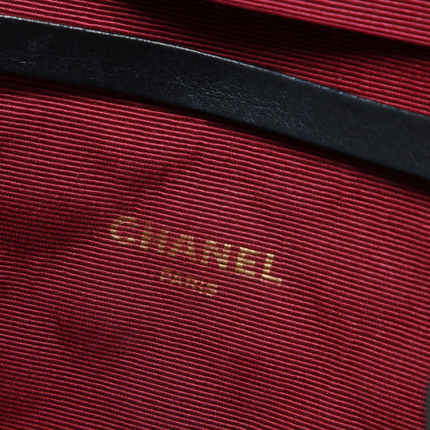 CHANEL Lambskin Mini Pochette Chain with Diamond Stitching Shoulder Bag black WS23490