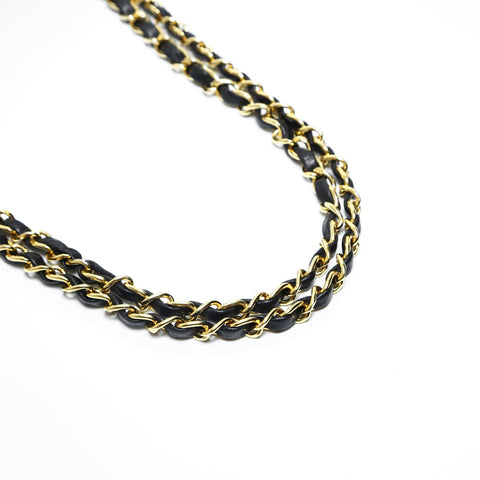 CHANEL No. 2 1991-1994 Lambskin Mini Matelasse 9.1" Classic Double Flap Shoulder Bag black WS23497