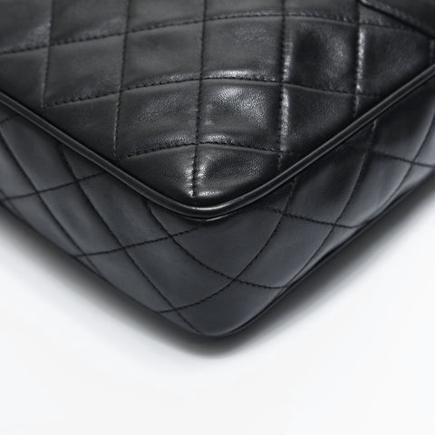 CHANEL No. 2 1992-1994 Diamond Stitch Matelasse Tassel Camera Bag Shoulder Bag black WS23500