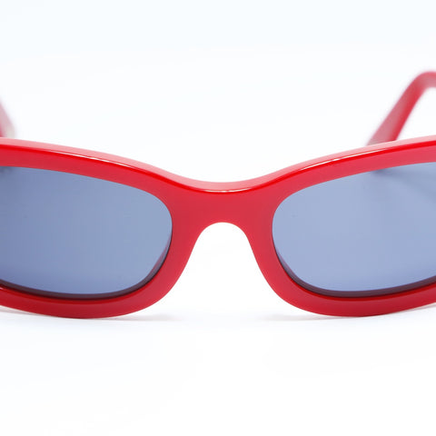 CHANEL COCO Mark sunglasses Black red WS23510