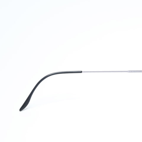 CHANEL Metal frame sunglasses Black purple WS23511