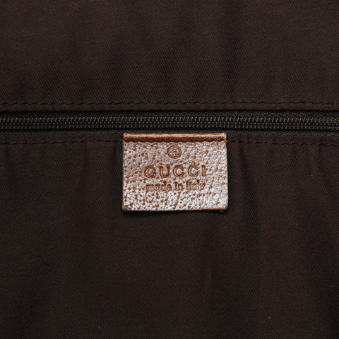 GUCCI Denim GG Canvas Abbey Shoulder Bag Navy WS23516