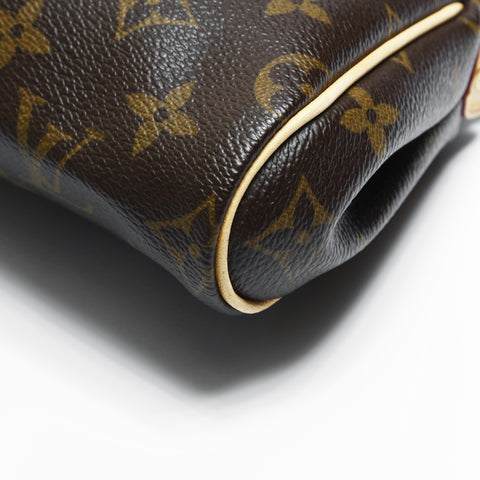 LOUIS VUITTON 2008 Monogram Eva Shoulder Bag Brown WS23517