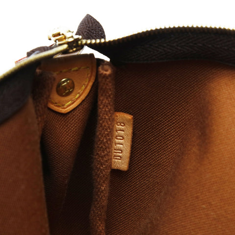 LOUIS VUITTON 2008 Monogram Eva Shoulder Bag Brown WS23517