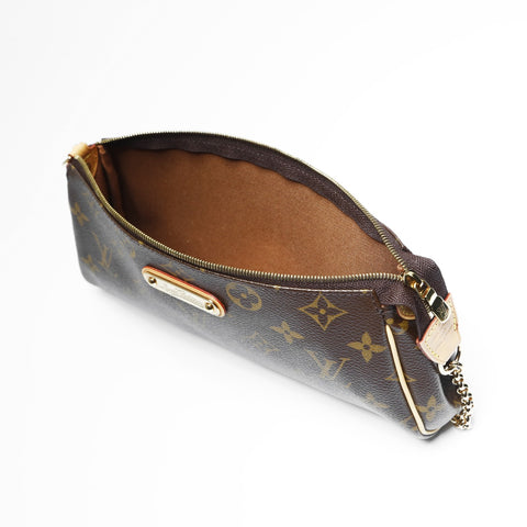 LOUIS VUITTON 2008 Monogram Eva Shoulder Bag Brown WS23517