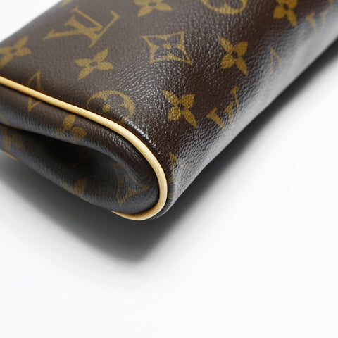 LOUIS VUITTON 2008 Monogram Eva Shoulder Bag Brown WS23517