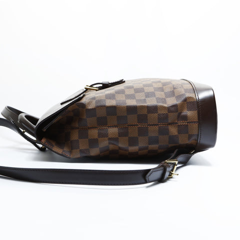 LOUIS VUITTON 2003 Damier Soho Backpack  Daypack Brown WS23518