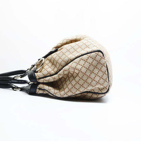 GUCCI Canvas Sukki Shoulder Bag beige WS23524