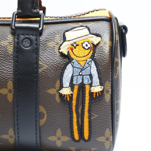 LOUIS VUITTON Monogram Virgil Abloh LV Friend Keepall XS 2021 Handbag Brown WS23527