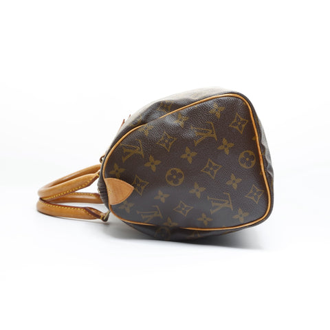 LOUIS VUITTON 1992 Monogram Speedy 25 Boston Bag Handbag Brown WS23534