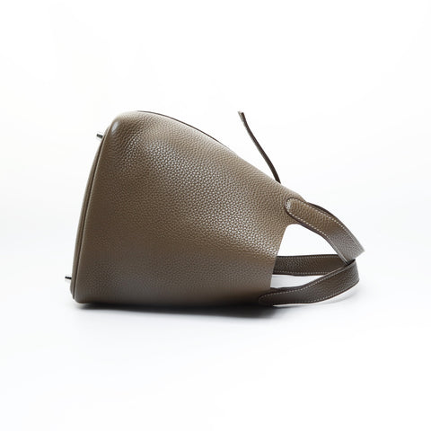 HERMES Picotin Lock PM W Stamp 2024 Handbag Brown WS23535