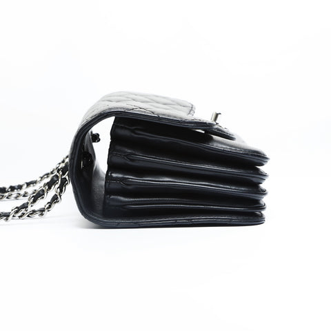 CHANEL No. 16 2012 Lambskin Chain Wallet Matelasse Shoulder Bag black WS23537