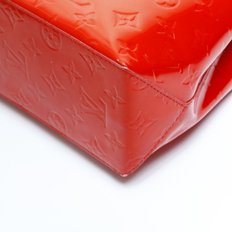 LOUIS VUITTON 2004 Reed PM Handbag Red WS23544