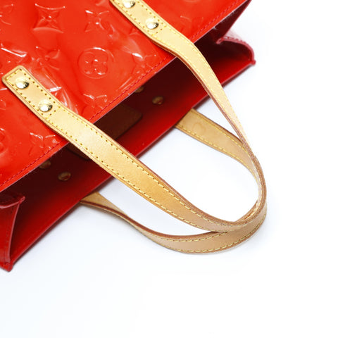 LOUIS VUITTON 2004 Reed PM Handbag Red WS23544