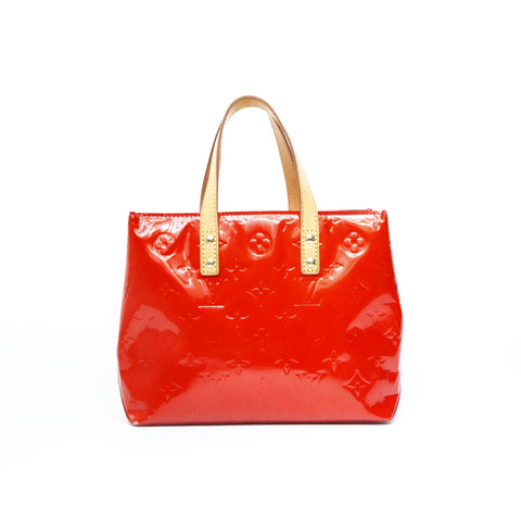 LOUIS VUITTON 2004 Reed PM Handbag Red WS23544