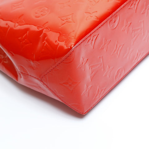 LOUIS VUITTON 2004 Reed PM Handbag Red WS23544