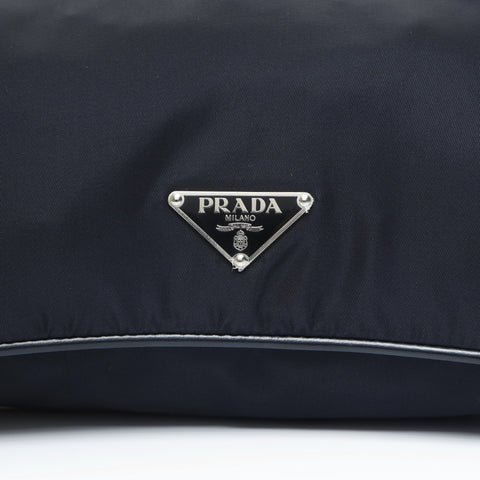 PRADA Nylon Shoulder Bag black WS23545