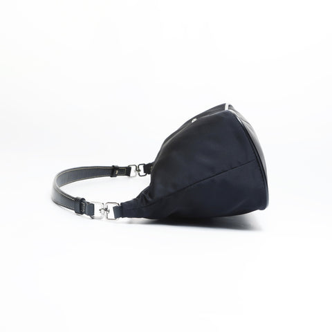 PRADA Nylon Shoulder Bag black WS23545