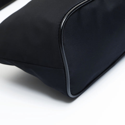 PRADA Nylon Shoulder Bag black WS23545