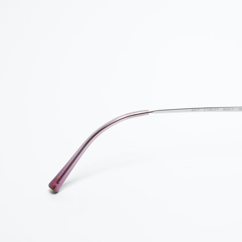 CHANEL Rimless Gradient Lens Mini COCO Mark sunglasses purple WS23446