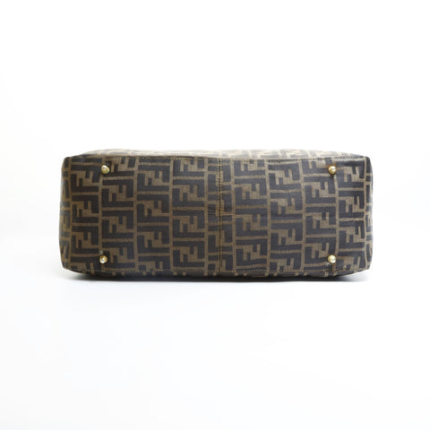 FENDI Zucca canvas Handbag Brown WS23547