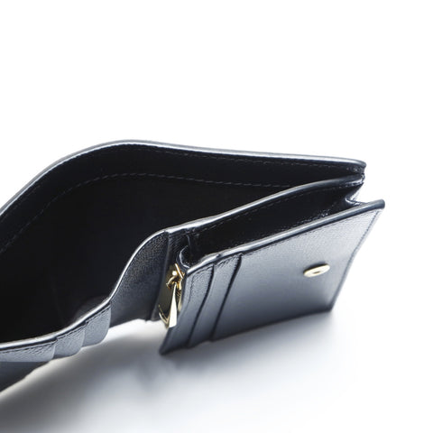 Salvatore Ferragamo Vara Mini Compact Wallet Tri-fold wallet black WS23556