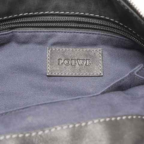 LOEWE Anagram leather Shoulder Bag black WS23561