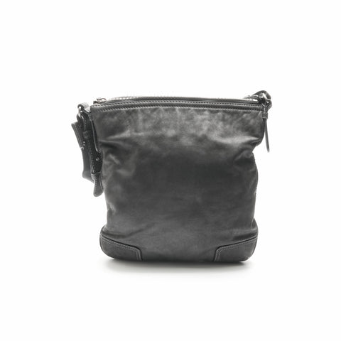 LOEWE Anagram leather Shoulder Bag black WS23561