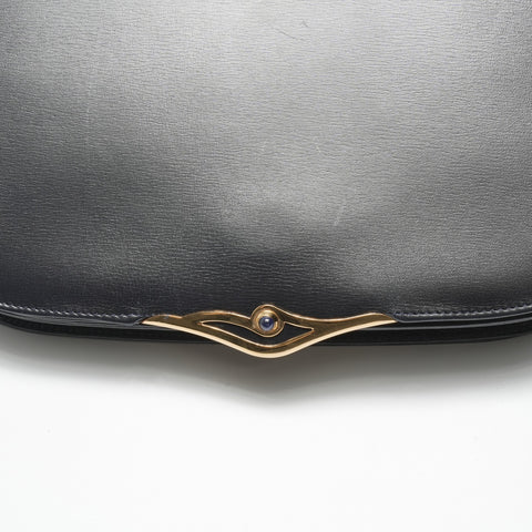 CARTIER leather Shoulder Bag black WS23577