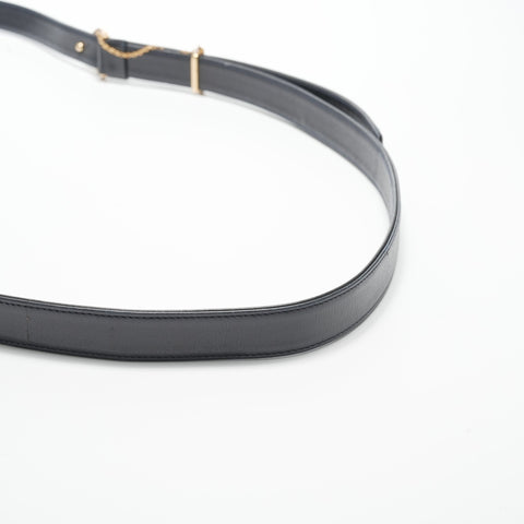 CARTIER leather Shoulder Bag black WS23577