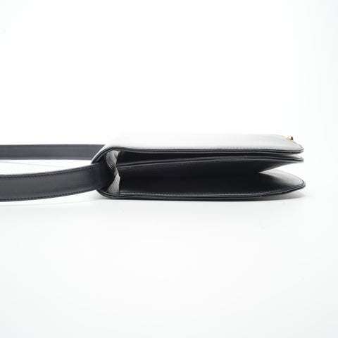 CARTIER leather Shoulder Bag black WS23577