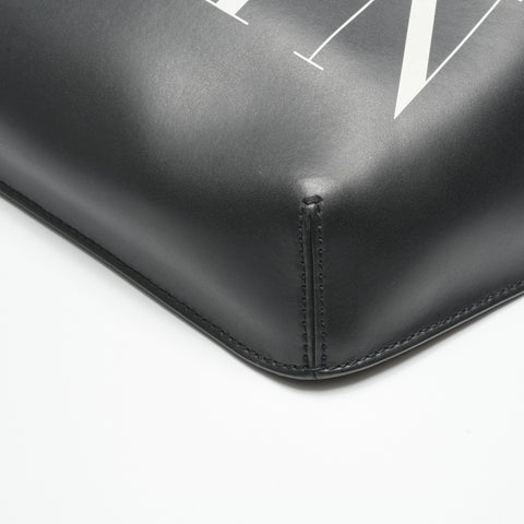 VALENTINO VLTN logo leather Shoulder Bag black WS23578