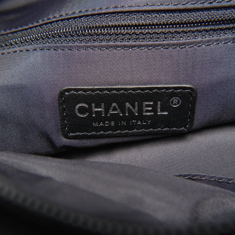 CHANEL 14th 2010-2011 Paris Beer Ritz Far Handbag black WS23579