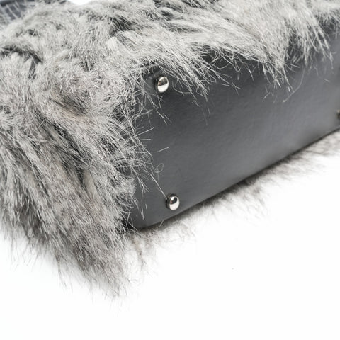 CHANEL 14th 2010-2011 Paris Beer Ritz Far Handbag black WS23579