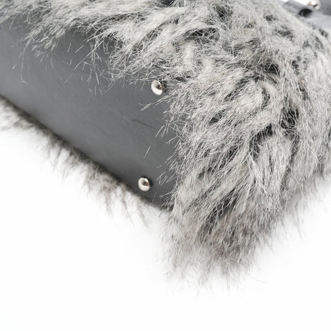 CHANEL 14th 2010-2011 Paris Beer Ritz Far Handbag black WS23579