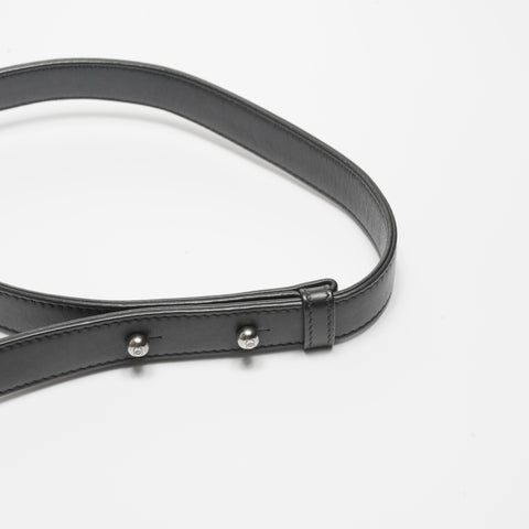 CHANEL 15th Series 2011 Medium Boy Lambskin Chain Matelasse Shoulder Bag black WS23580