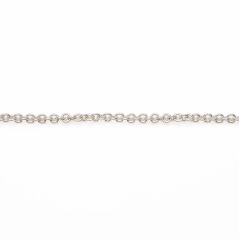 TIFFANY&Co. Signature Cross 925 750 combination Necklace Silver WS23592