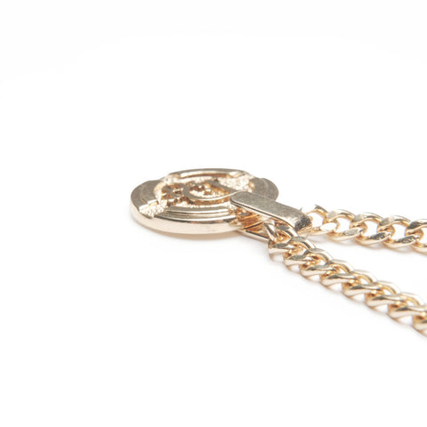 Christian Dior logo Necklace gold WS23593