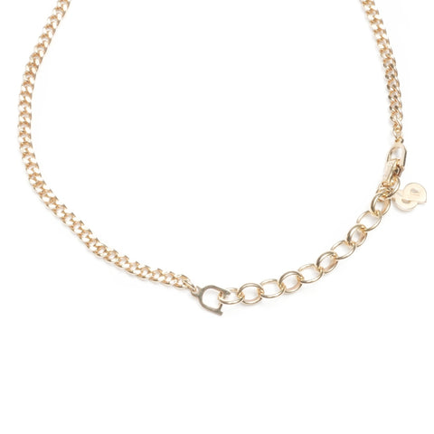 Christian Dior logo Necklace gold WS23593